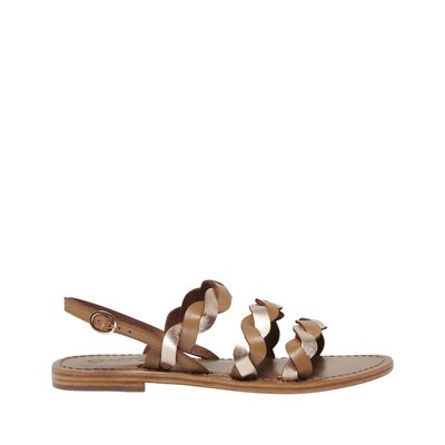 Сандалии из кожи Claire ONLY SHOES 