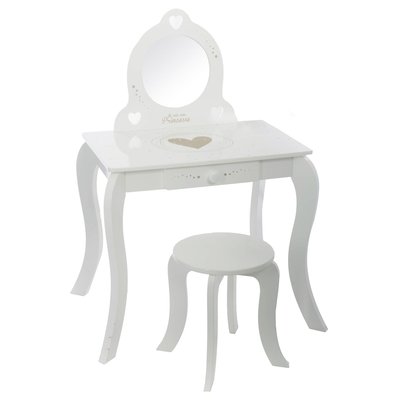 Coiffeuse enfant avec tabouret Demoiselle ATMOSPHERA
