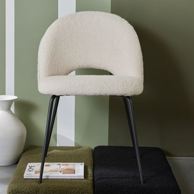 Chaise en bouclette MATCHA TODAY