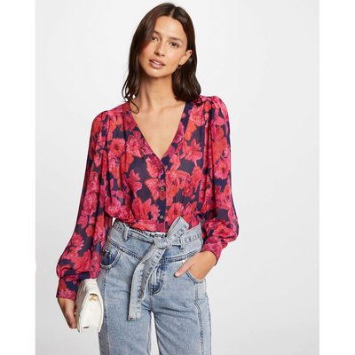 Floral Long Sleeve Shirt MORGAN