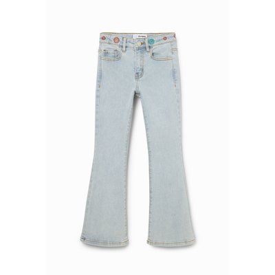 Jean flare brodé DESIGUAL