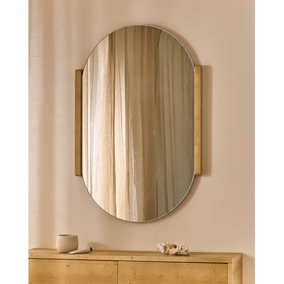 Miroir en bois, 90 cm - DENA HANNUN