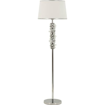 Lampadaire fleur en fer abat-jour GLAM RECOLLECTION