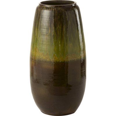 Vase olive en céramique verte décoratif pour salon RECOLLECTION
