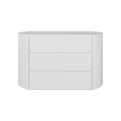Комод 3 ящика из шпона березы и эмали SO'HOME