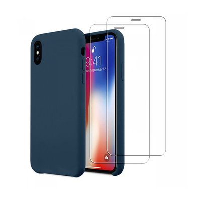 Coque Iphone X/xs antichoc + 2 vitres EVETANE