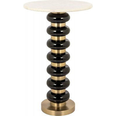 Table d'appoint design en marbre RECOLLECTION