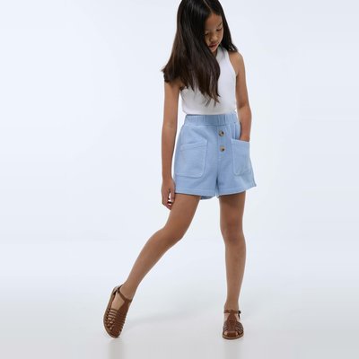 Short molleton en coton BIO GOTS MONOPRIX