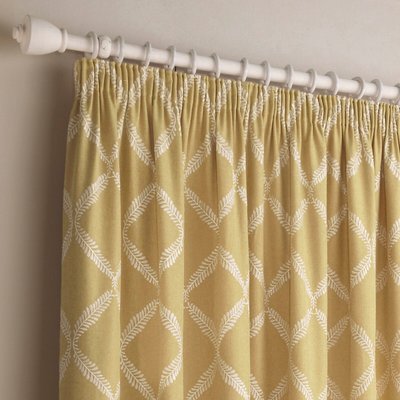 Olivia Print Pencil Pleat Curtains PAOLETTI