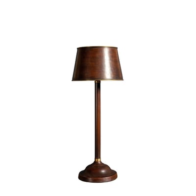 Lampe à poser en cuir HAVANE CHEHOMA