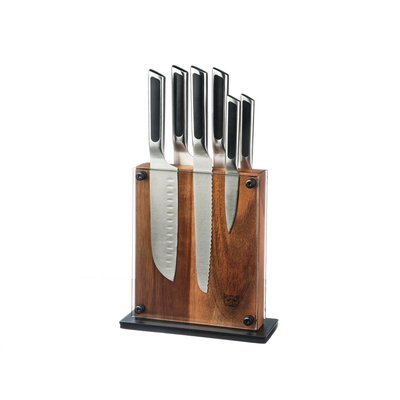 Lot de 7 couteaux de cuisine en inox, NUDE BJORN
