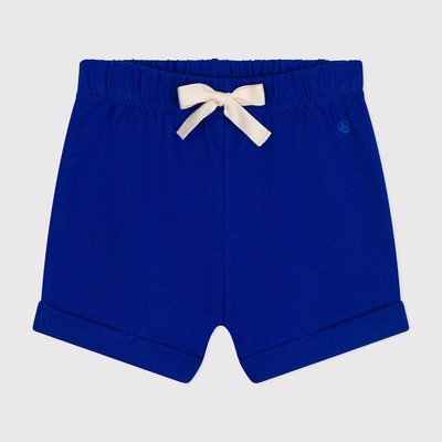 Calções em jersey leve, para bebé PETIT BATEAU
