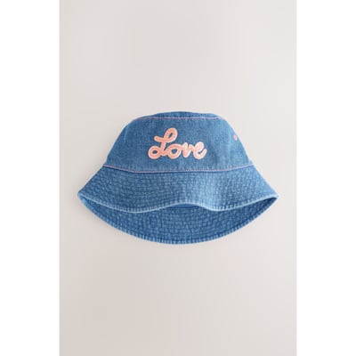 Chapeau cloche en jean jean délavage foncé Next | La Redoute Chapeau cloche en jean jean délavage foncé Next | La Redoute