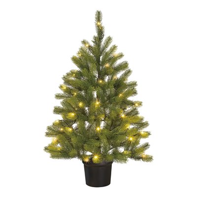 Sapin de Noël artificiel lumineux NIGATA BLACK BOX TREES