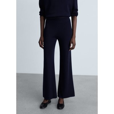 Pantalon maille coton lin MANGO