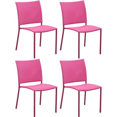 Chaise de jardin Bonbon pour enfant (Lot de 4) PROLOISIRS