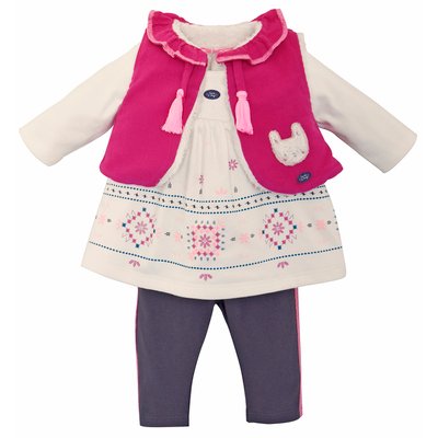 Ensemble 3 pieces legging folklore sucre d'orge SUCRE D'ORGE