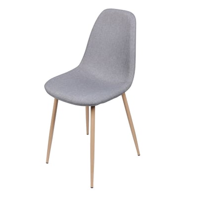 Chaise Scandinave Tissu Oslo Gris Foncé DECORATIE