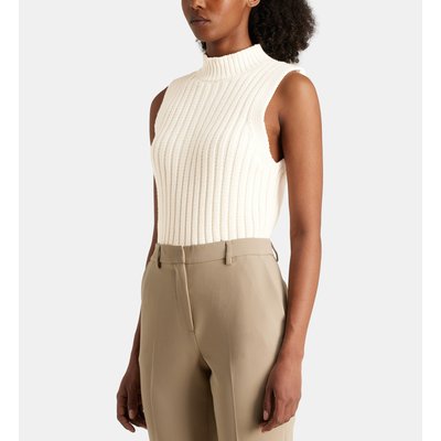 Pull Sans Manches Ajusté Lyndon En Maille Jersey Coton Bio JODHPUR