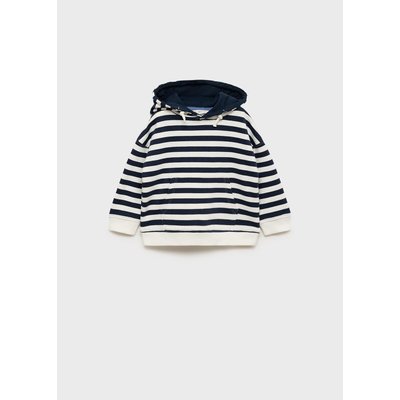 Sweat-shirt rayures capuche MANGO BABY