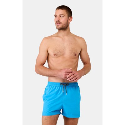 Short de bain en polyester recyclé uni ARTHUR
