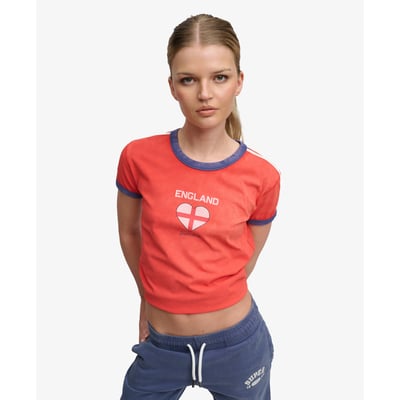 T-shirt Athletic Football Stripe SUPERDRY
