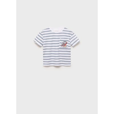T-shirt à rayures Snoopy MANGO BABY