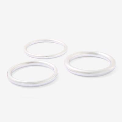 Set de 3 joncs argenté BALABOOSTE
