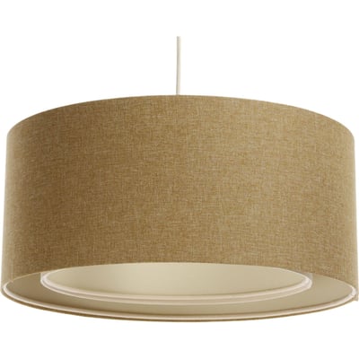 Suspension ronde en tissu Boho Elegant BPS KONCEPT