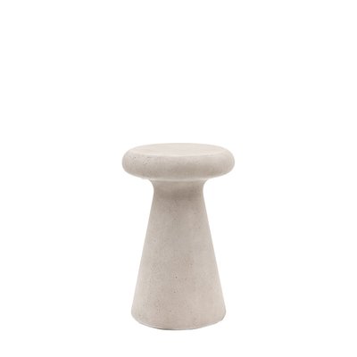 Payson Round Concrete Side Table SO'HOME