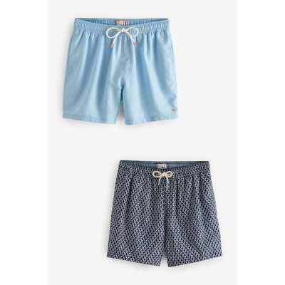 Shorts bain coupe classique, lot de 2 NEXT