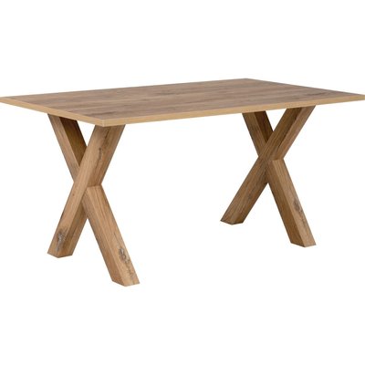 Table à manger 8 places effet chêne - MANOA HOMIFAB
