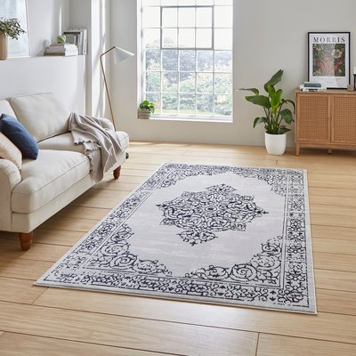 Metallic Traditional Faded Rug SO'HOME