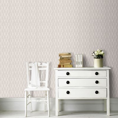 Papier peint Quadrillage en mini losanges SUPERFRESCO EASY