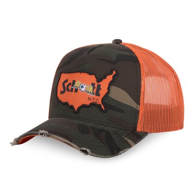 Casquette trucker x Schott NYC VON DUTCH