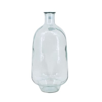 Vase dame jeanne en verre recyclé, H60cm ORNAMI