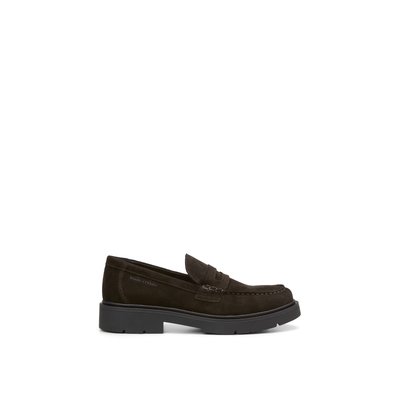Penny-Loafer en cuir de vachette velours doux MARC O'POLO