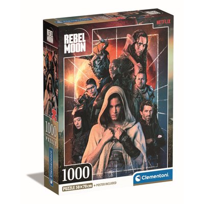 Compact 1000 pièces - rebel moon CLEMENTONI