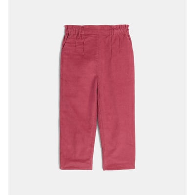 Pantalon droit vuliette en velours de coton bio CADET ROUSSELLE