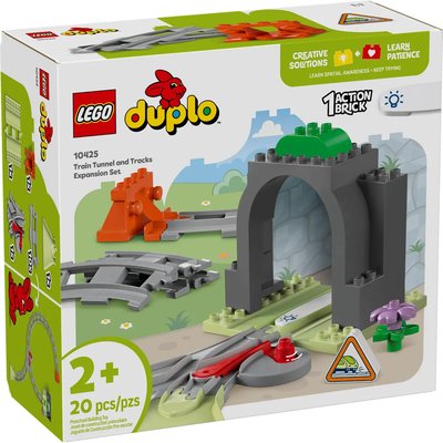 Duplo Set d'extension : Les rails et le tunnel du train LEGO