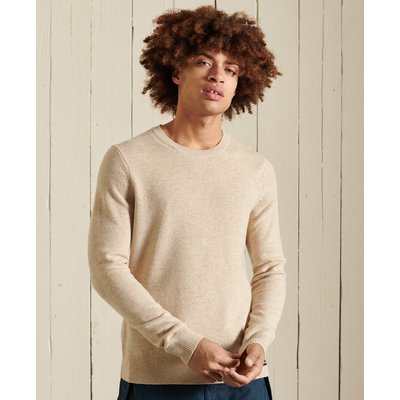 Pull ras-du-cou léger en laine d'agneau SUPERDRY