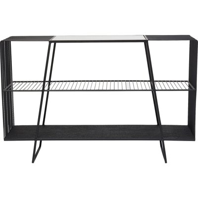 Étagère en acier et verre, MESH KARE DESIGN