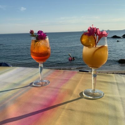Nappe enduite ronde ou ovale AQUARELLE FLEUR DE SOLEIL