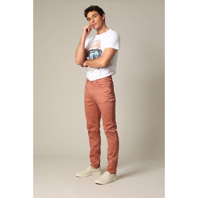 Pantalon en micro twill avec braguette à fermeture à glissière BEMBE DEELUXE