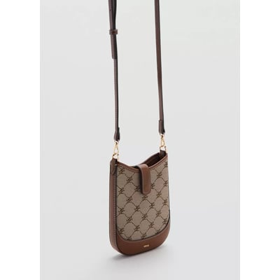 Housse téléphone portable logo jacquard MANGO