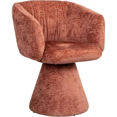 Chaise pivotante élégante couleur blush RECOLLECTION