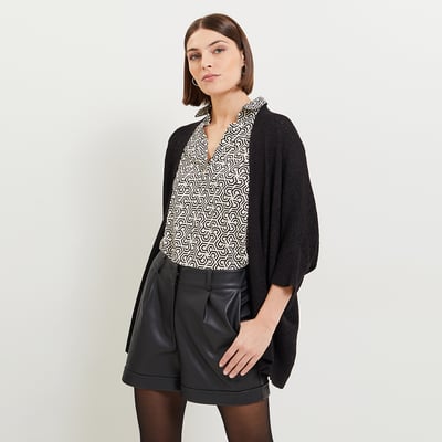 Grain De Malice - Gilet Sans Manches Réversible Femme - Matelassé Et Confortable - 100% Matières Recyclées