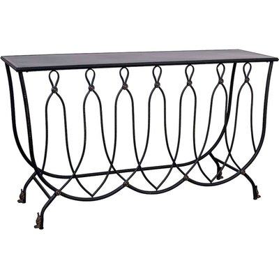 console d'entrée métal  antique style contemporain RECOLLECTION