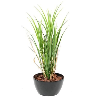 Herbe artificielle en pot très dense et large ARTIFICIELLES