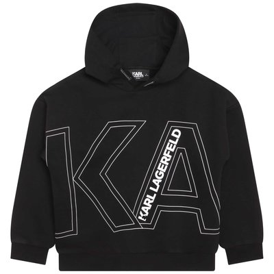 Sweat-shirt à capuche KARL LAGERFELD KIDS